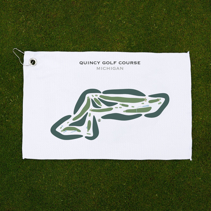 Quincy Golf Course, Michigan - Printed Golf Courses