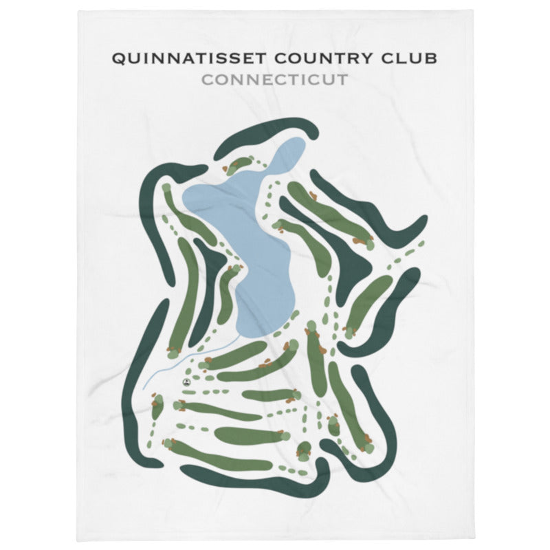 Quinnatisset Country Club, Connecticut - Printed Golf Courses