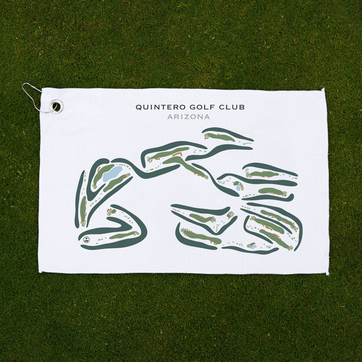 Quintero Golf Club, Arizona - Printed Golf Courses