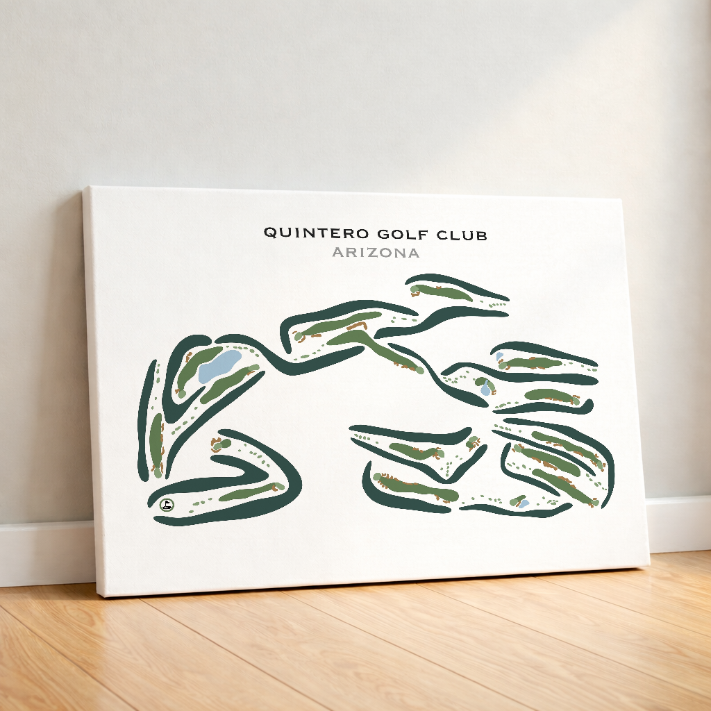 Quintero Golf Club, Arizona - Printed Golf Courses
