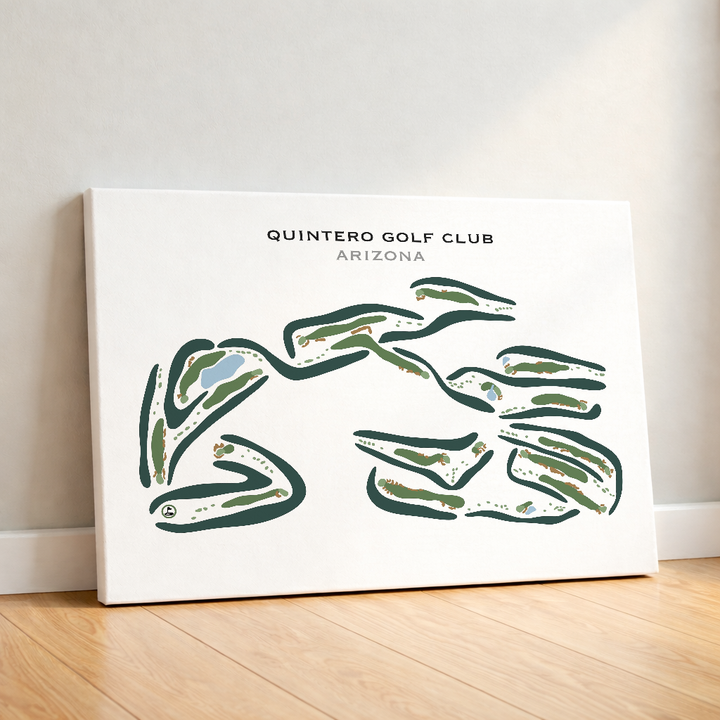Quintero Golf Club, Arizona - Printed Golf Courses