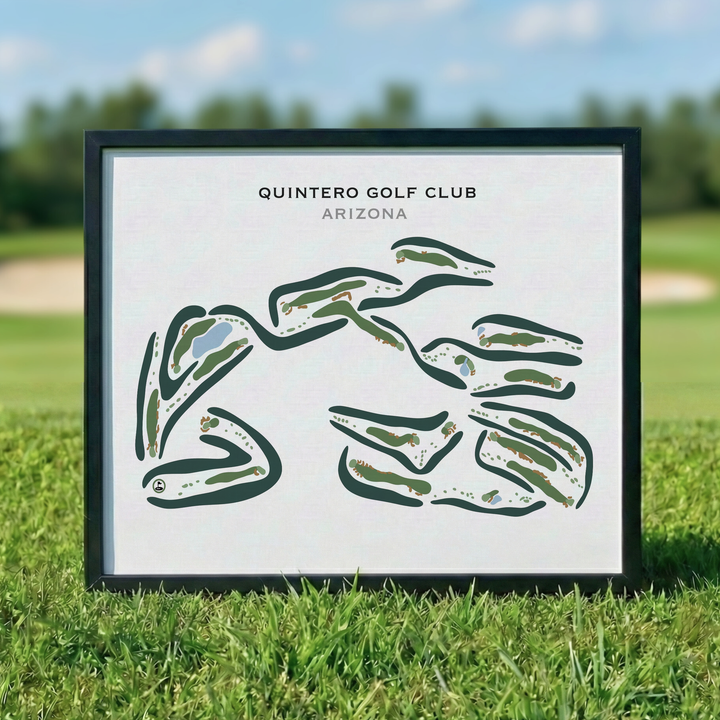Quintero Golf Club, Arizona - Printed Golf Courses