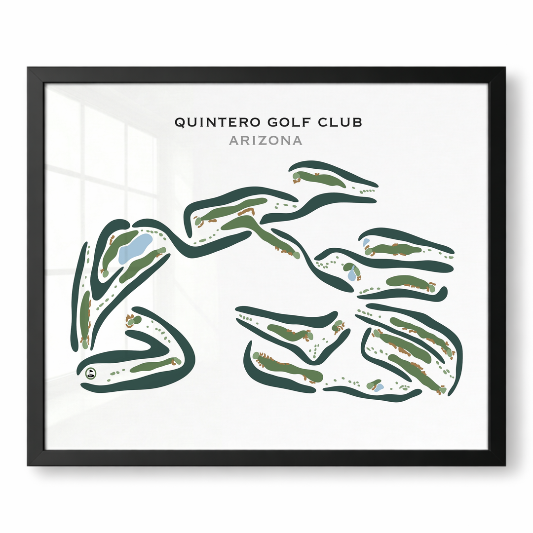 Quintero Golf Club, Arizona - Printed Golf Courses