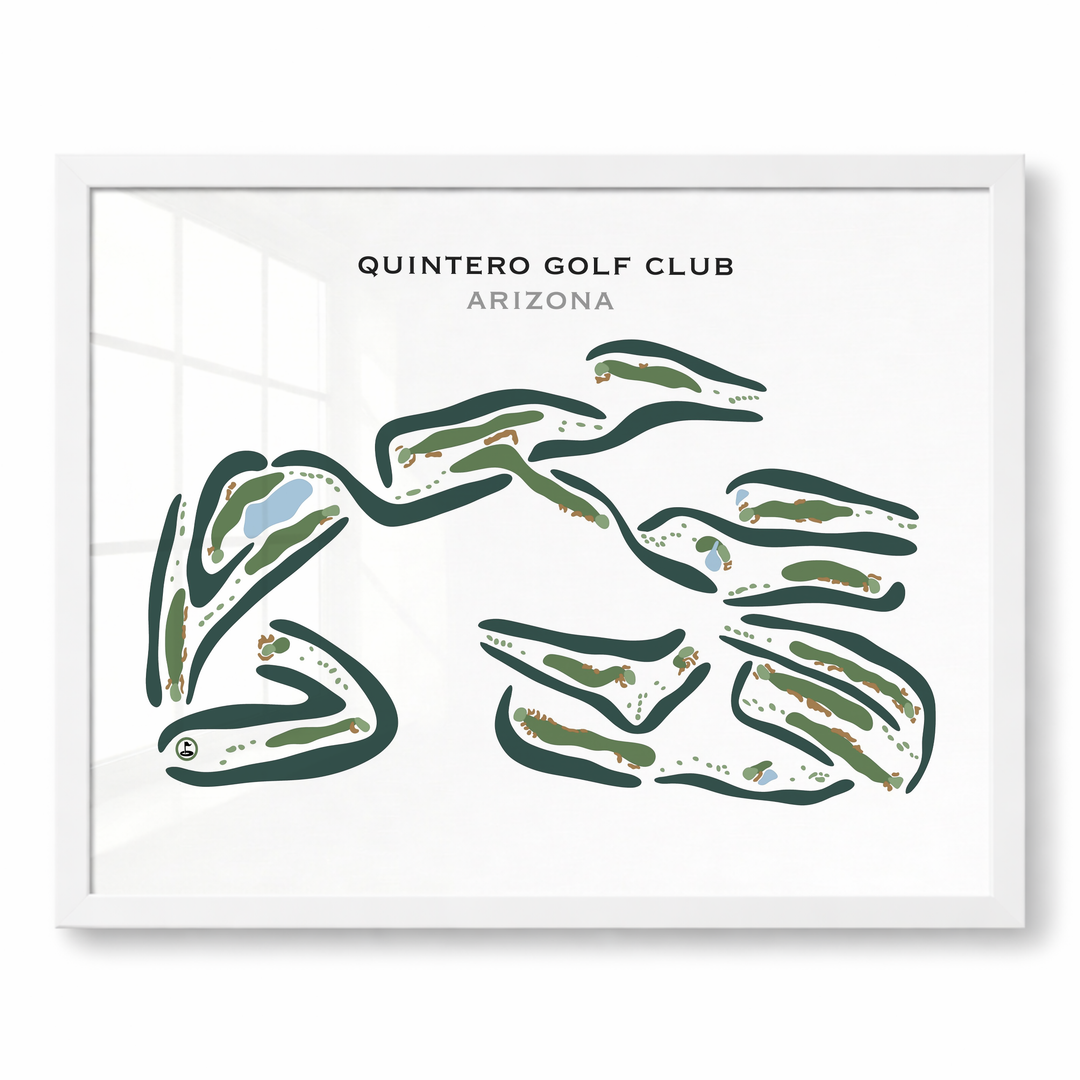 Quintero Golf Club, Arizona - Printed Golf Courses