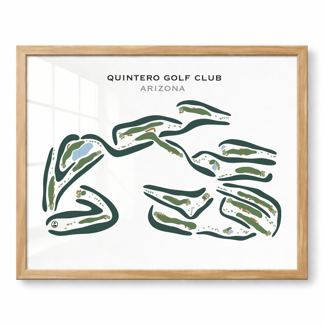 Quintero Golf Club, Arizona - Printed Golf Courses