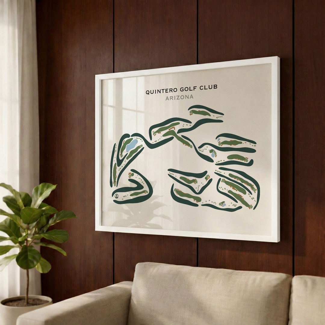 Quintero Golf Club, Arizona - Printed Golf Courses