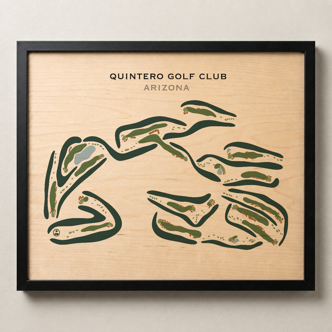 Quintero Golf Club, Arizona - Printed Golf Courses