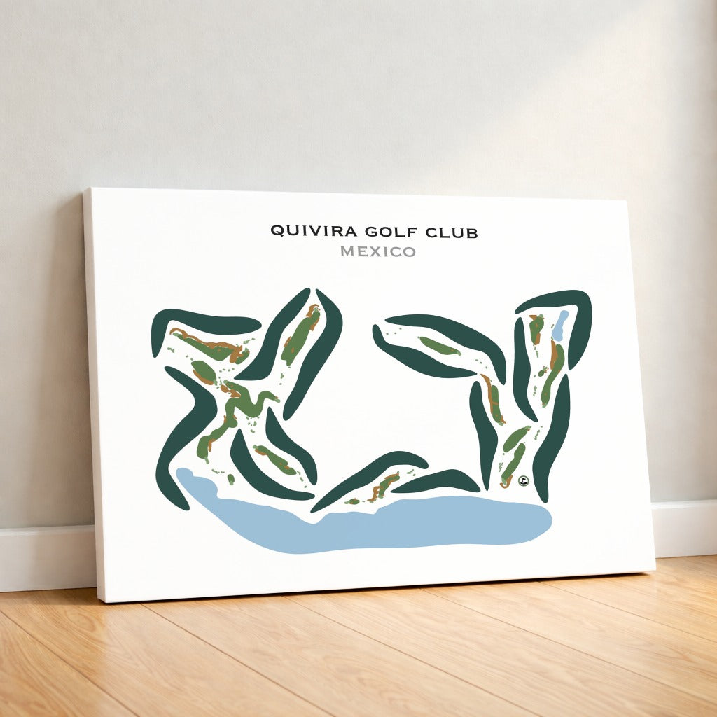 Quivira Golf Club, Mexico - Printed Golf Courses