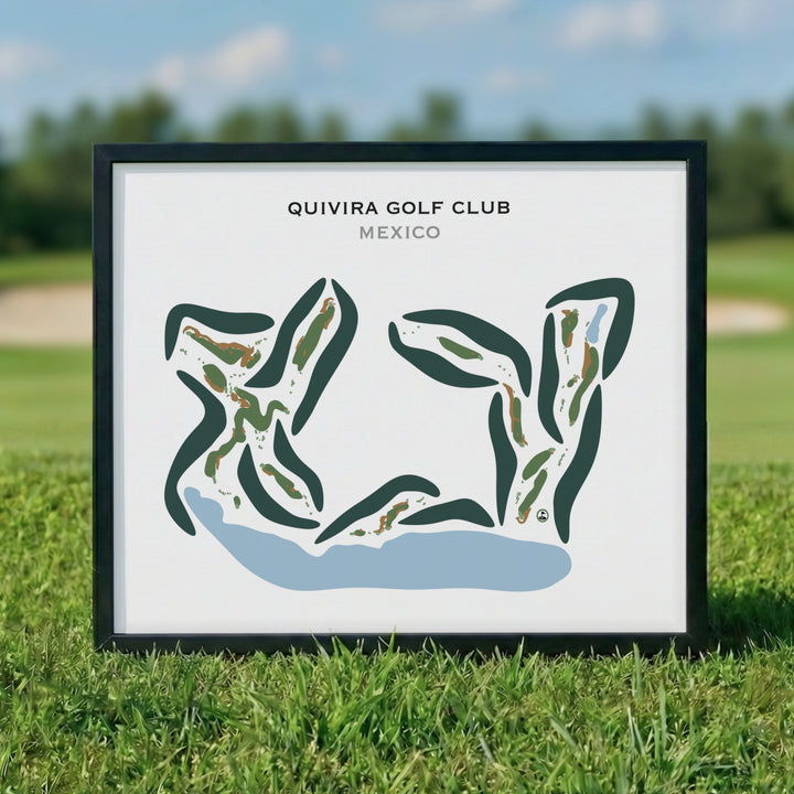 Quivira Golf Club, Mexico - Printed Golf Courses