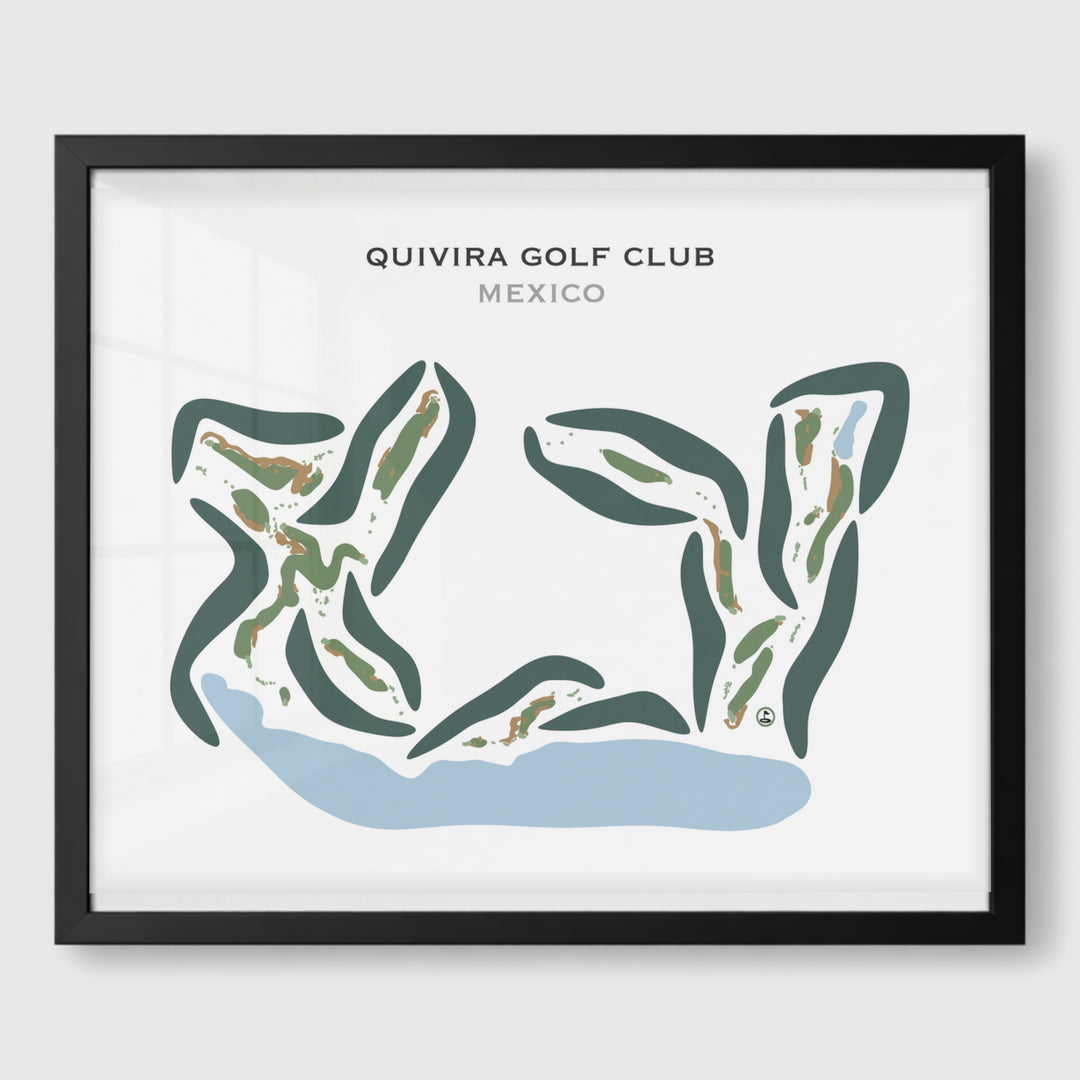 Quivira Golf Club, Mexico - Printed Golf Courses
