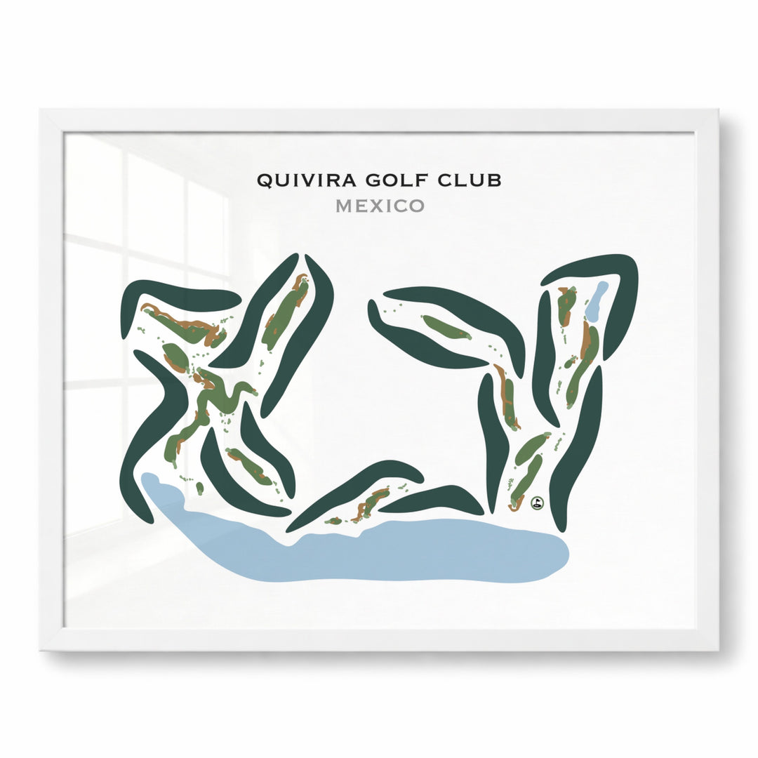 Quivira Golf Club, Mexico - Printed Golf Courses
