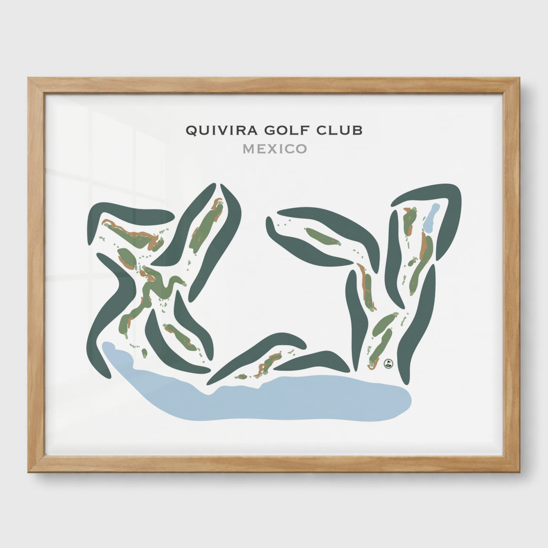 Quivira Golf Club, Mexico - Printed Golf Courses
