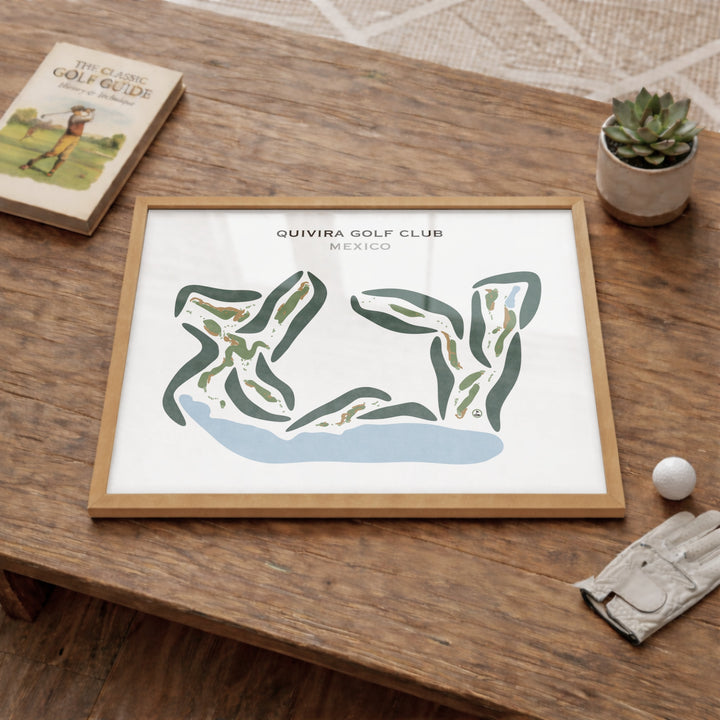 Quivira Golf Club, Mexico - Printed Golf Courses