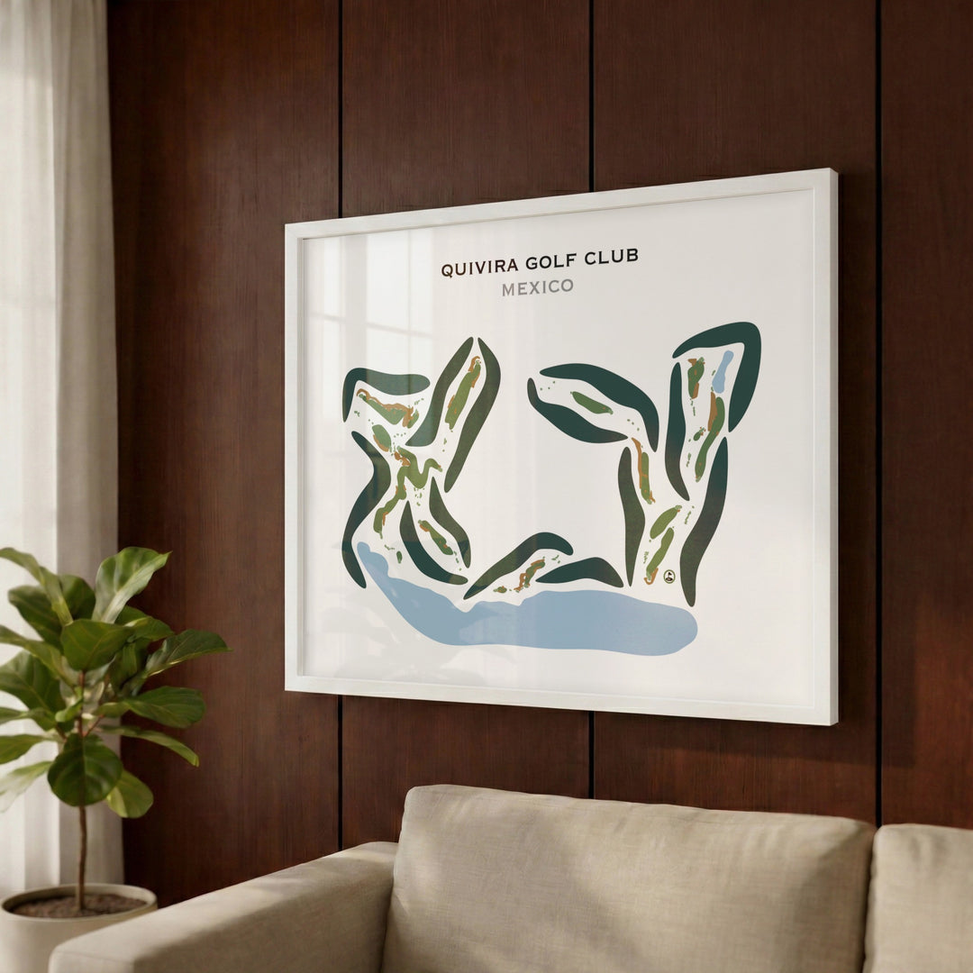 Quivira Golf Club, Mexico - Printed Golf Courses
