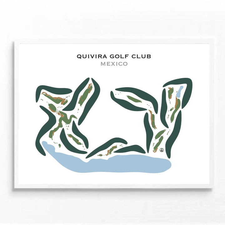 Quivira Golf Club, Cabo San Lucas, Mexico - Printed Golf Courses