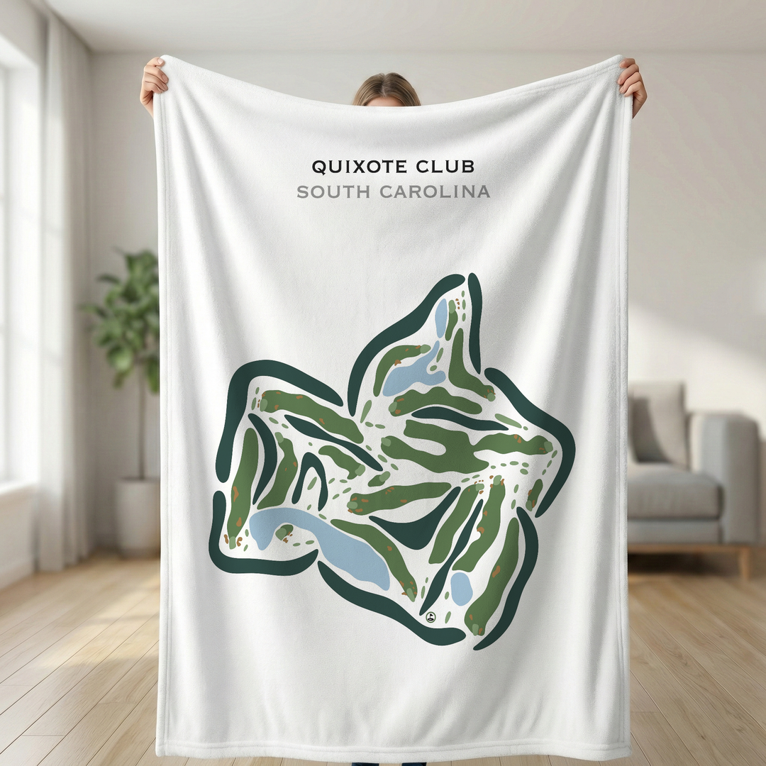 Quixote Club, South Carolina - Printed Golf Courses