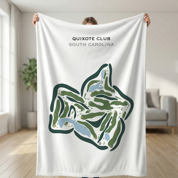 Quixote Club, South Carolina - Printed Golf Courses