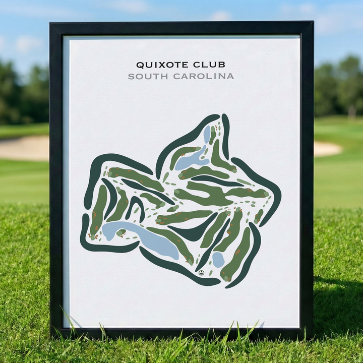 Quixote Club, South Carolina - Printed Golf Courses