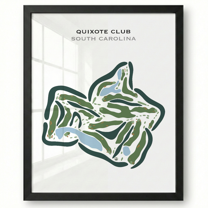 Quixote Club, South Carolina - Printed Golf Courses