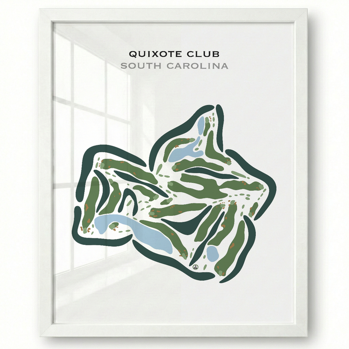 Quixote Club, South Carolina - Printed Golf Courses