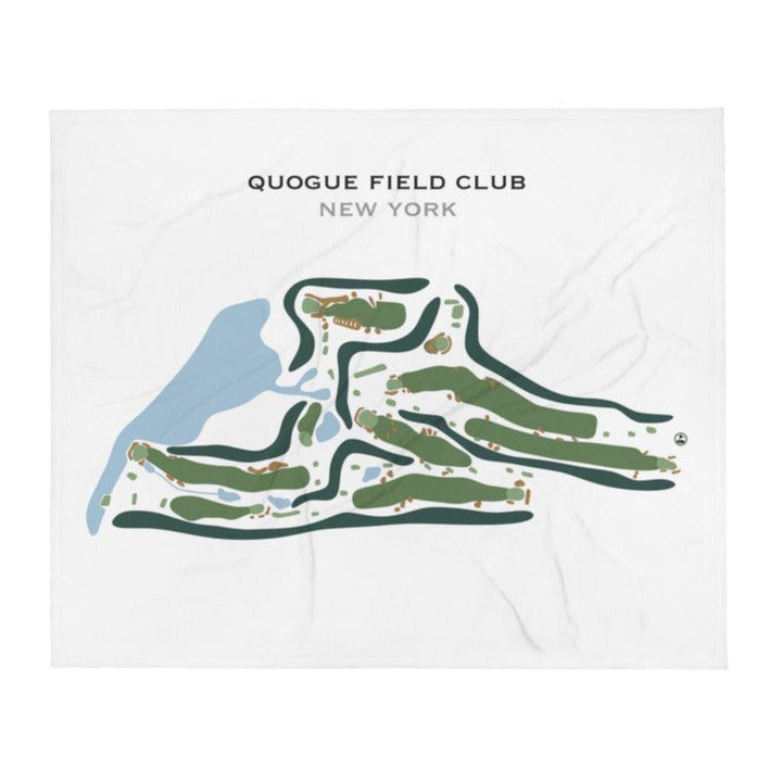 Quogue Field Club, New York - Printed Golf Course