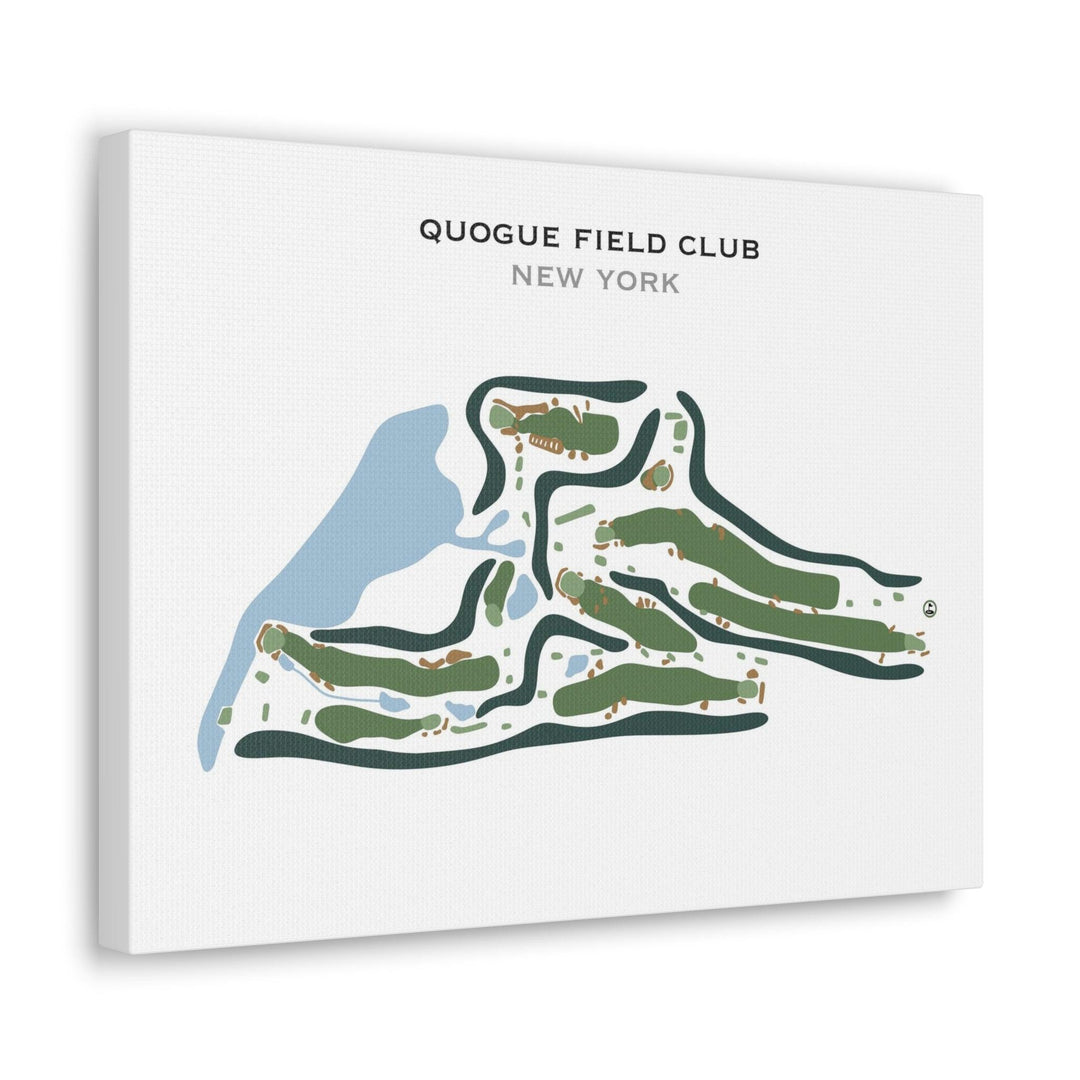 Quogue Field Club, New York - Printed Golf Course