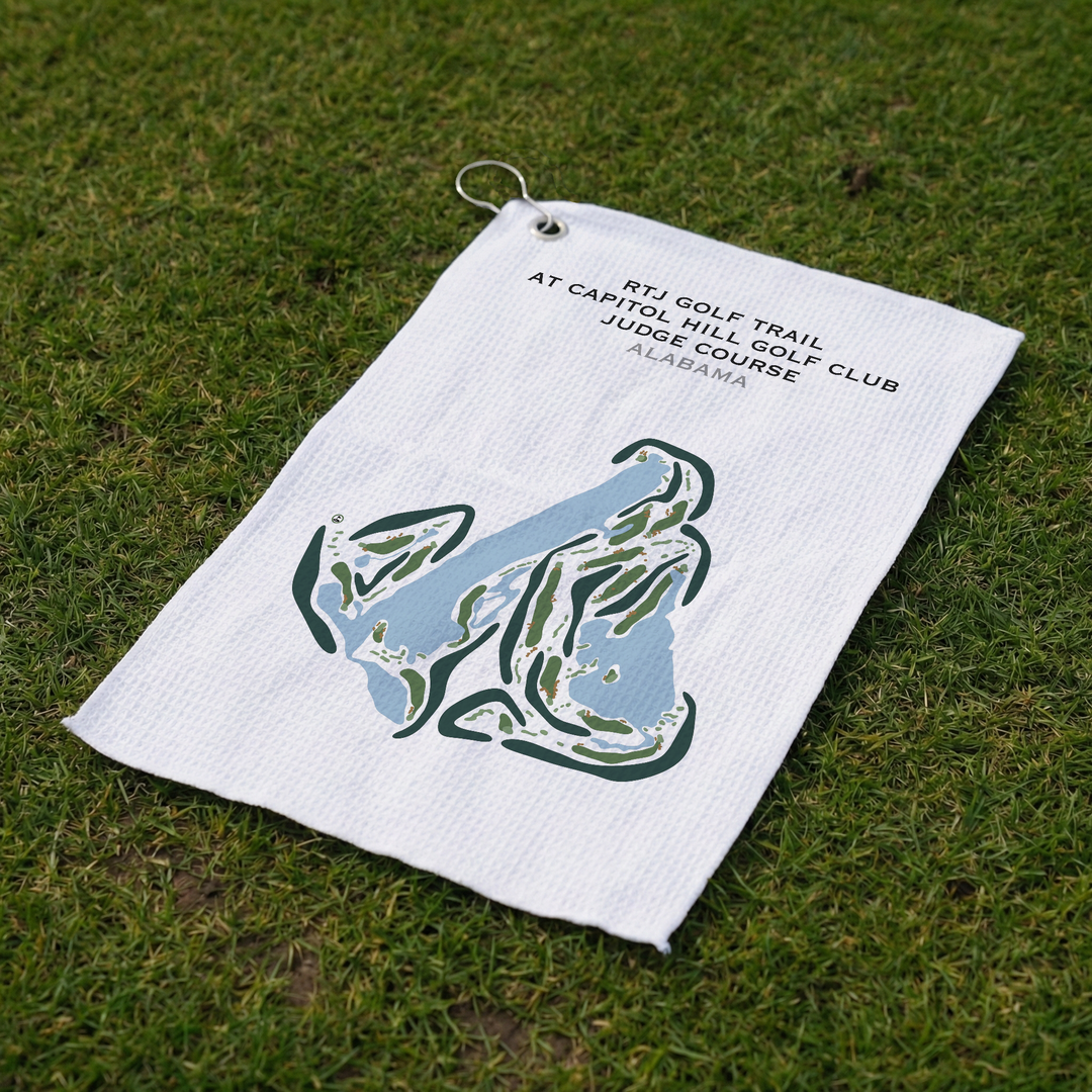 RTJ Golf Trail at Capitol Hill - The Judge Course, Alabama - Printed Golf Courses
