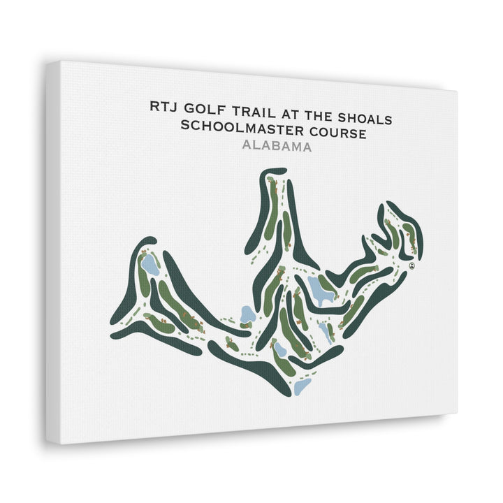 RTJ Golf Trail at The Shoals, Schoolmaster Course, Alabama - Printed Golf Course
