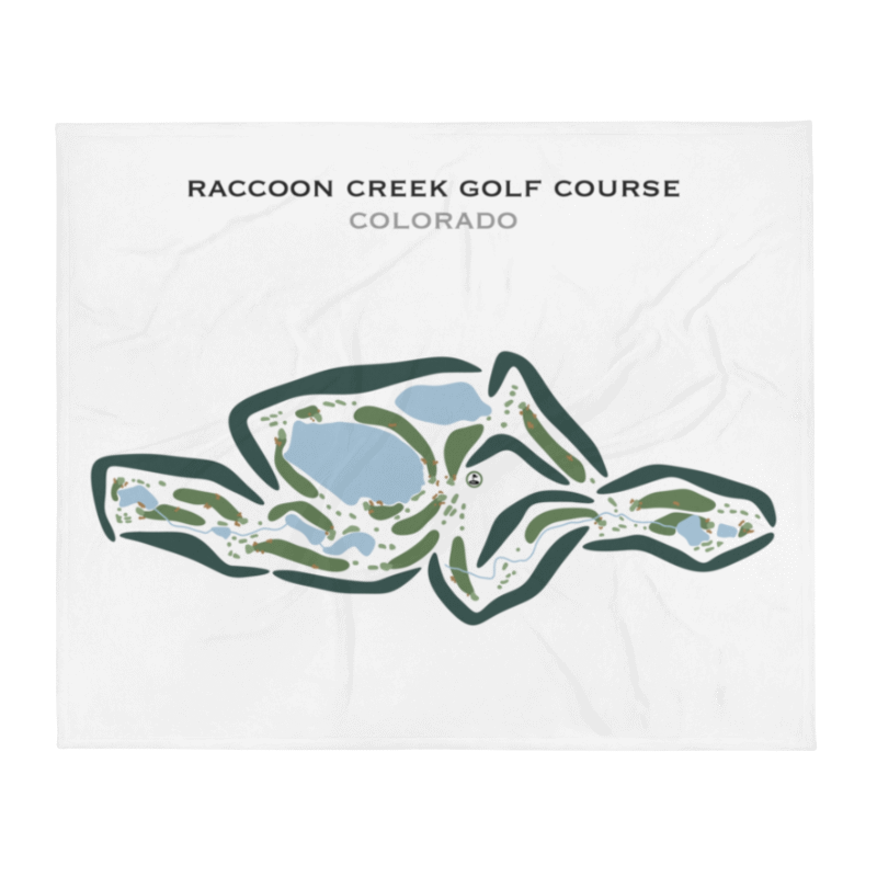 Raccoon Creek Golf Course, Colorado - Printed Golf Courses