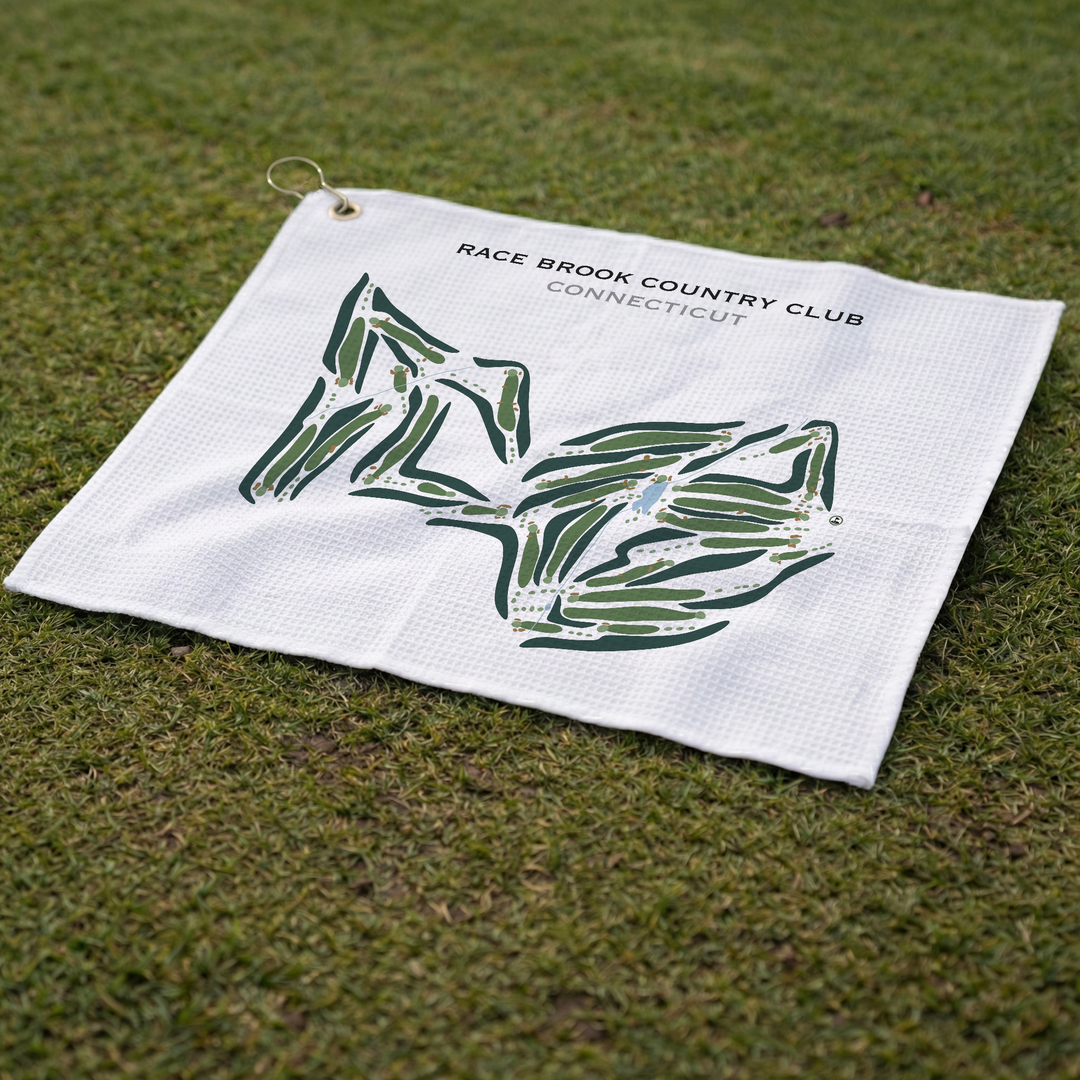 Race Brook Country Club, Connecticut - Printed Golf Courses