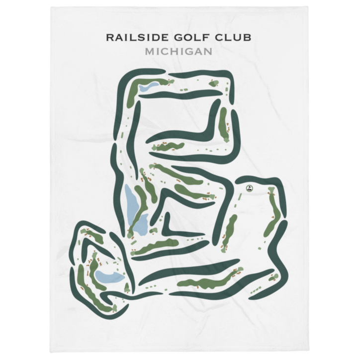Railside Golf Club, Michigan - Printed Golf Courses
