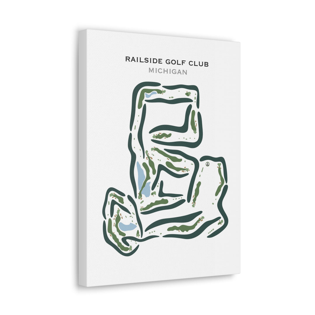 Railside Golf Club, Michigan - Printed Golf Courses