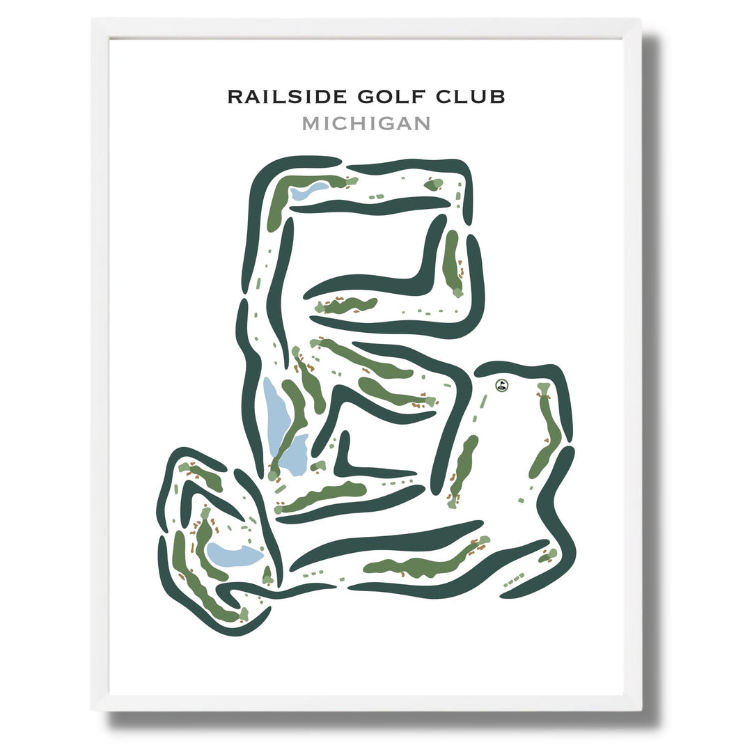 Railside Golf Club, Michigan - Printed Golf Courses
