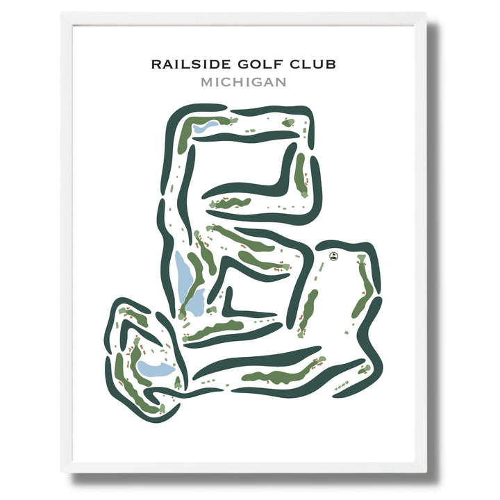 Railside Golf Club, Michigan - Printed Golf Courses
