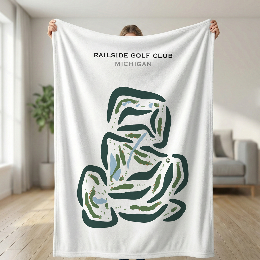 Railside Golf Club, Michigan - Printed Golf Courses
