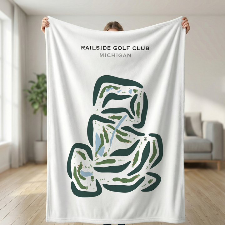 Railside Golf Club, Michigan - Printed Golf Courses
