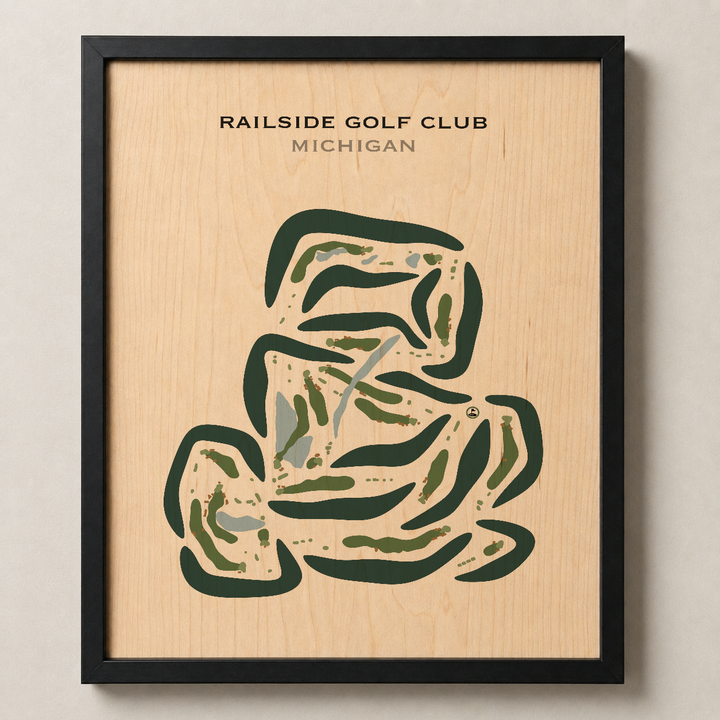 Railside Golf Club, Michigan - Printed Golf Courses