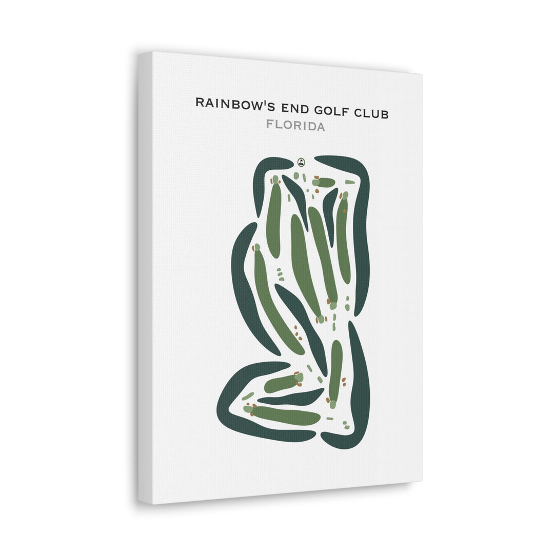 Rainbow's End Golf Club, Florida - Printed Golf Courses