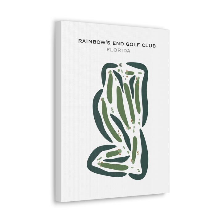 Rainbow's End Golf Club, Florida - Printed Golf Courses