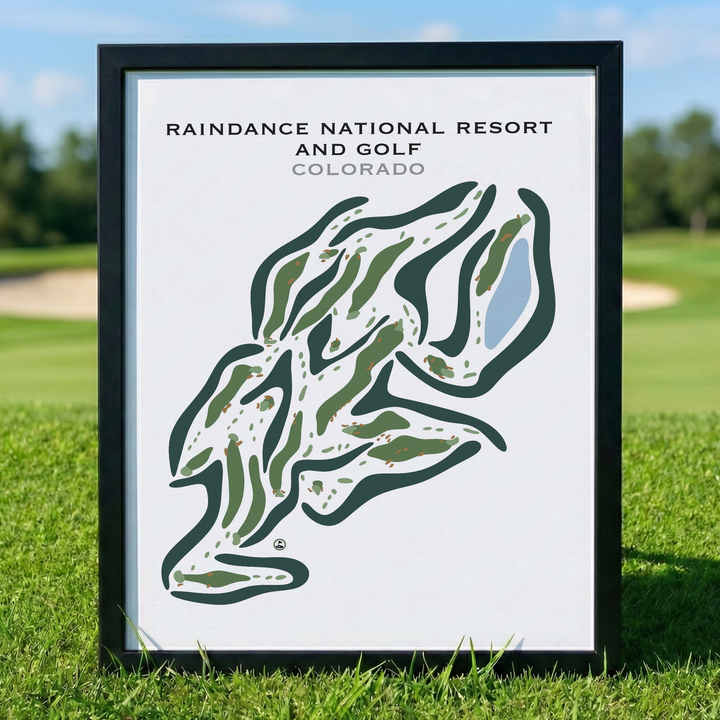 Raindance National Resort and Golf, Colorado - Printed Golf Courses