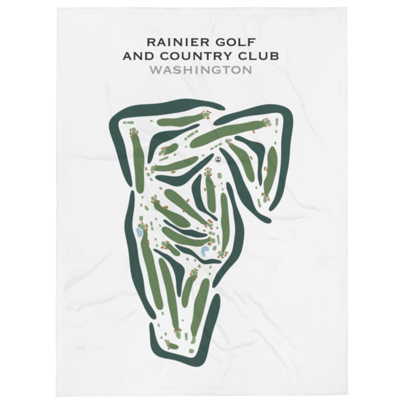 Rainier Golf & Country Club, Washington - Printed Golf Courses