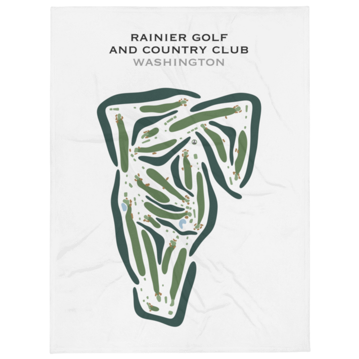 Rainier Golf & Country Club, Washington - Printed Golf Courses