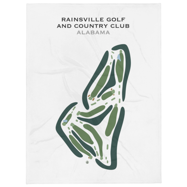 Rainsville Golf & Country Club, Alabama - Printed Golf Courses