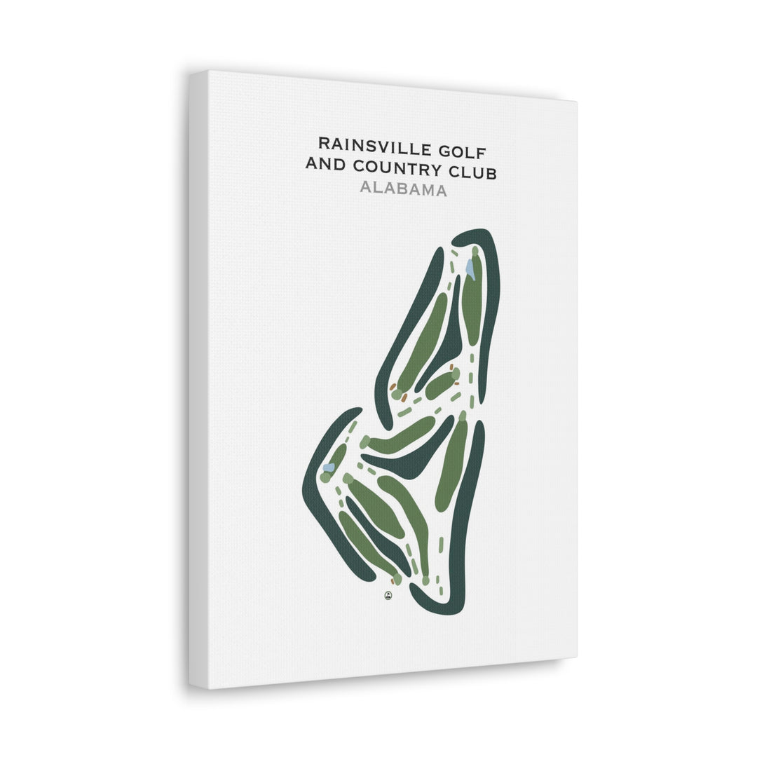 Rainsville Golf & Country Club, Alabama - Printed Golf Courses