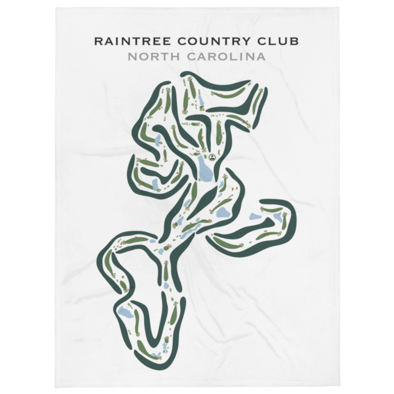 Raintree Country Club, North Carolina - Printed Golf Courses