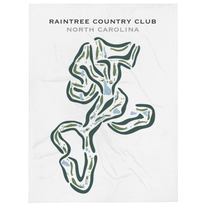 Raintree Country Club, North Carolina - Printed Golf Courses