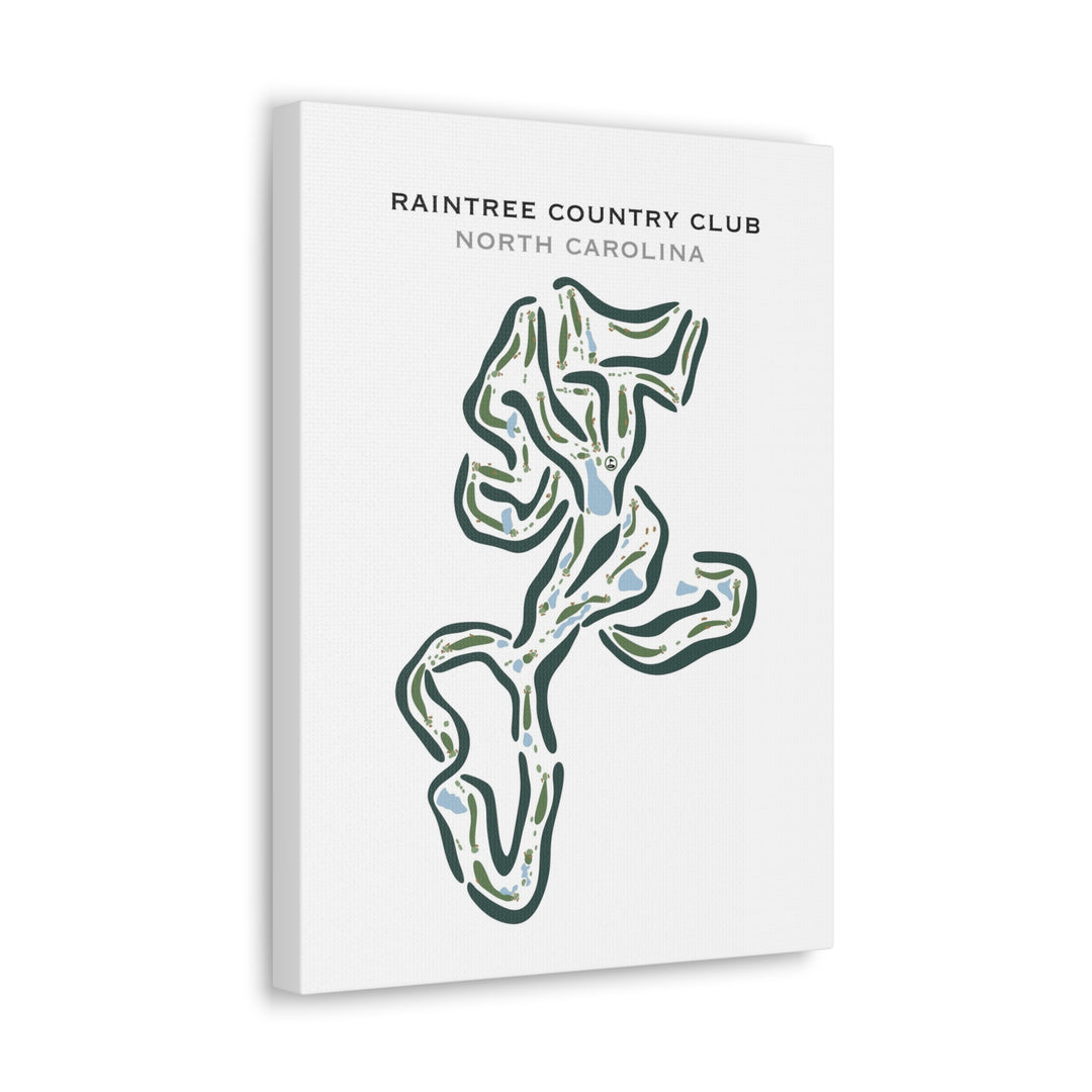 Raintree Country Club, North Carolina - Printed Golf Courses