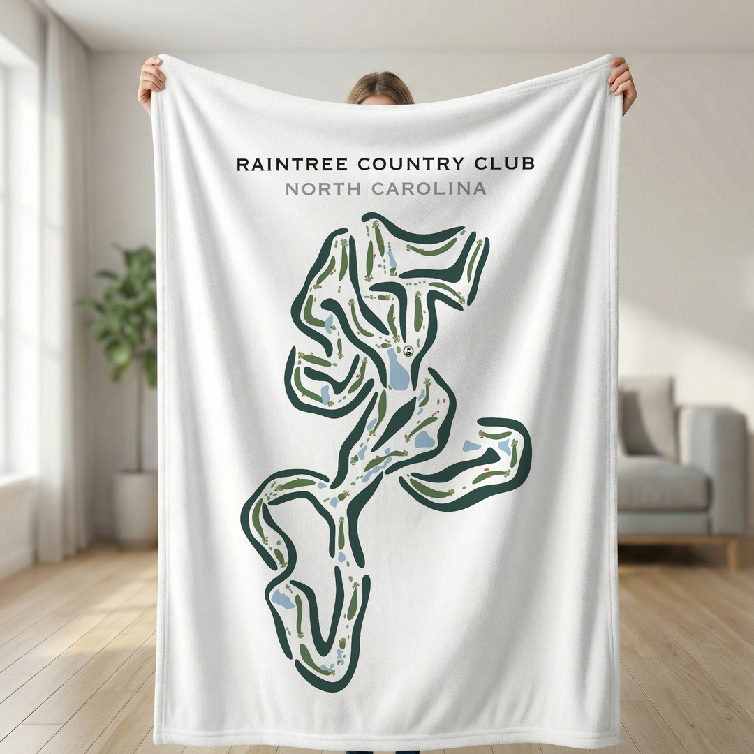 Raintree Country Club, North Carolina - Printed Golf Courses