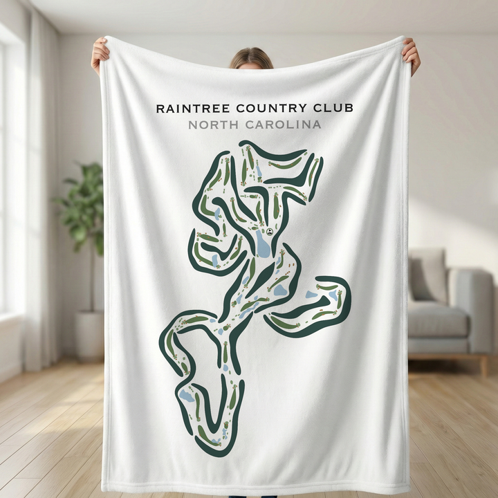 Raintree Country Club, North Carolina - Printed Golf Courses