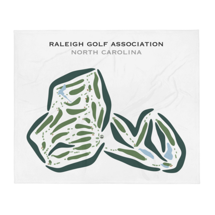 Raleigh Golf Association, North Carolina - Printed Golf Courses